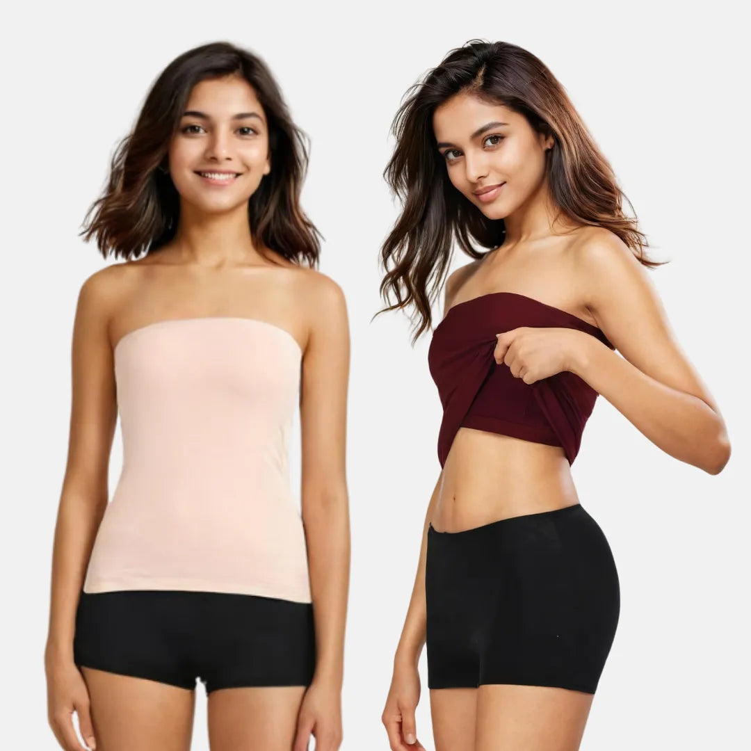 Strapless Tube Top - Skin & Wine