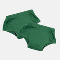 Teen Boxer Panties During Periods Green Pack Of 2