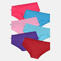 Teen Cotton Panties Multi Color Pack Of 6
