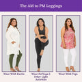 The AM to PM Leggings For Plus Size