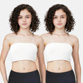 Tube Top Bra For Teens White Pack Of 2