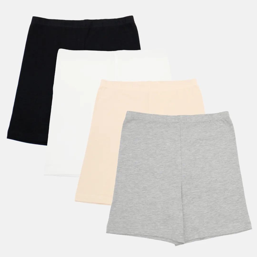 Undershorts For Elderly Women Black, White, Skin & Grey