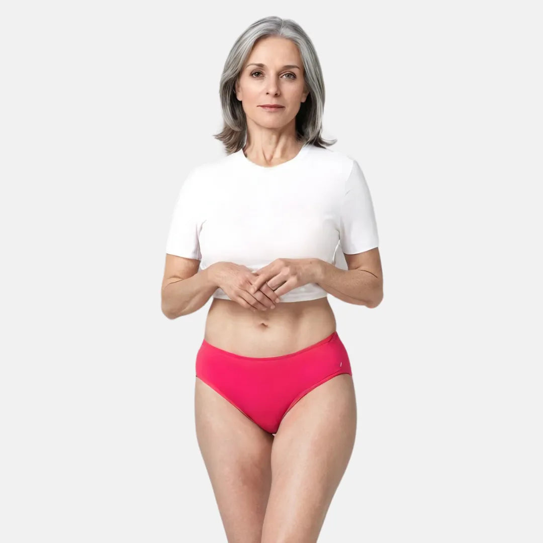 Urinary Incontinence Panties Dark Pink