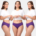 Urinary Incontinence Panties Magenta Pack Of 3
