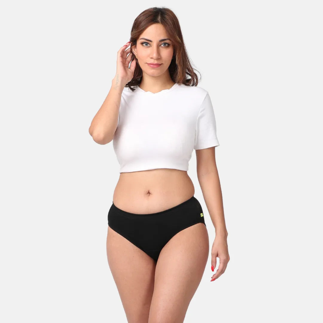 Urine Incontinence Panties For Women Black