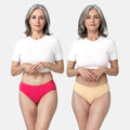 Urine Incontinence Panties For Women Dark pink & Skin