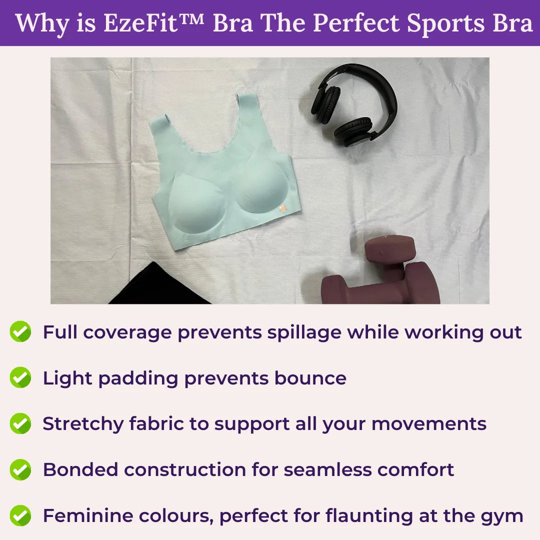 Why is EzeFit™ Bra The Perfect Sports Bra