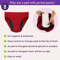 Why use a pad with period panty?