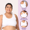 Wireless Sleep Bra For Large Breasts / Lounge Bra For Large Breasts