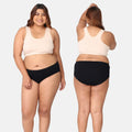 Women Period Panty Reusable Black Pack Of 2