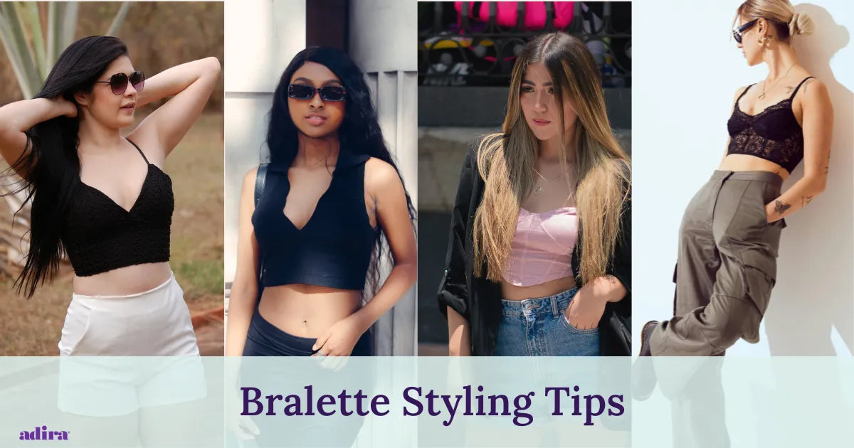 Bralette Styling Tips For Dresses, Blazers & Casual Looks