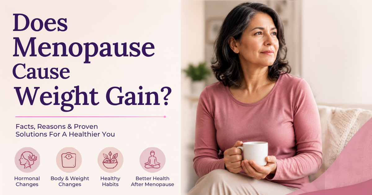 Does Menopause Cause Weight Gain?