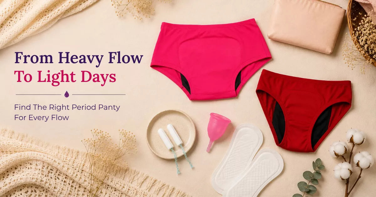 From Heavy Flow To Light Days: The Best Period Panties For Every Flow