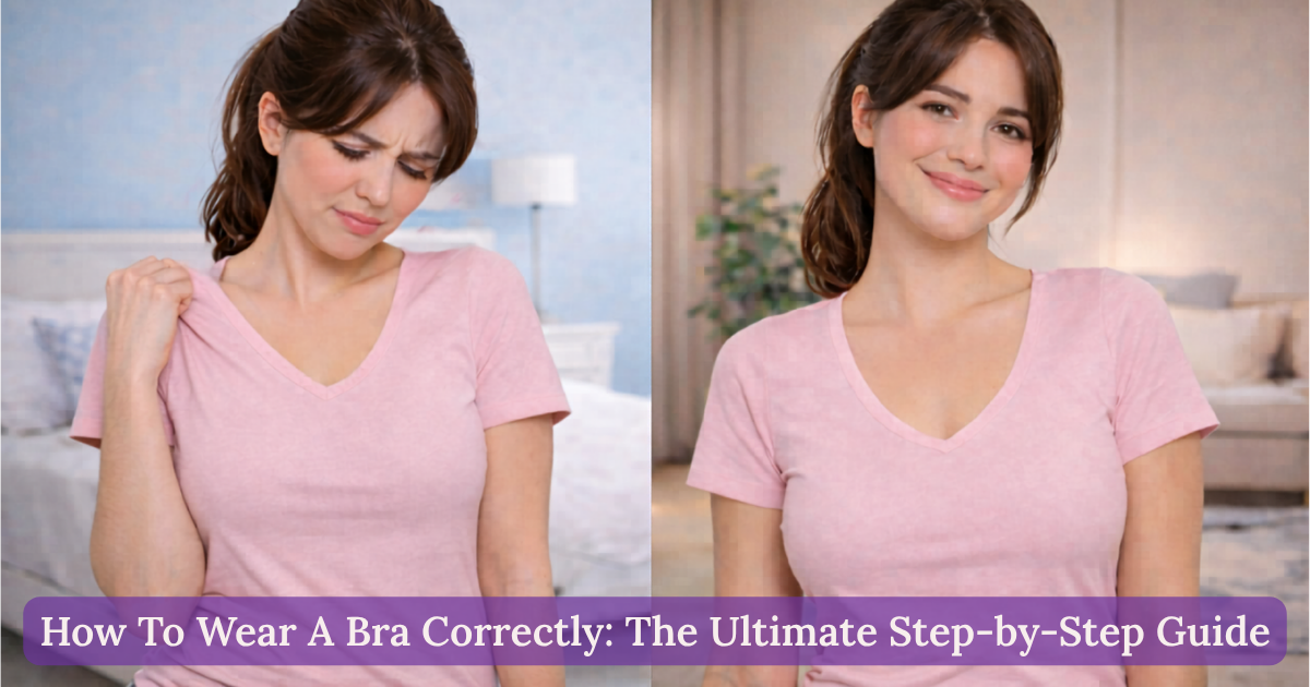 How To Wear A Bra Correctly: The Ultimate Step-by-Step Guide