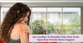 Say Goodbye To Shoulder Pain: How Front Open Bras Provide Better Support