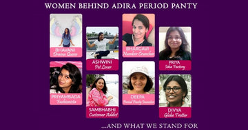 Women Behind Adira Period Panties