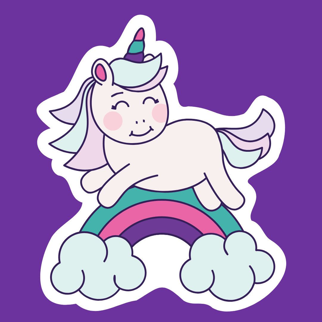 My Magical Friend Theme Stickers