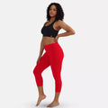 3 4th Leggings Red Color