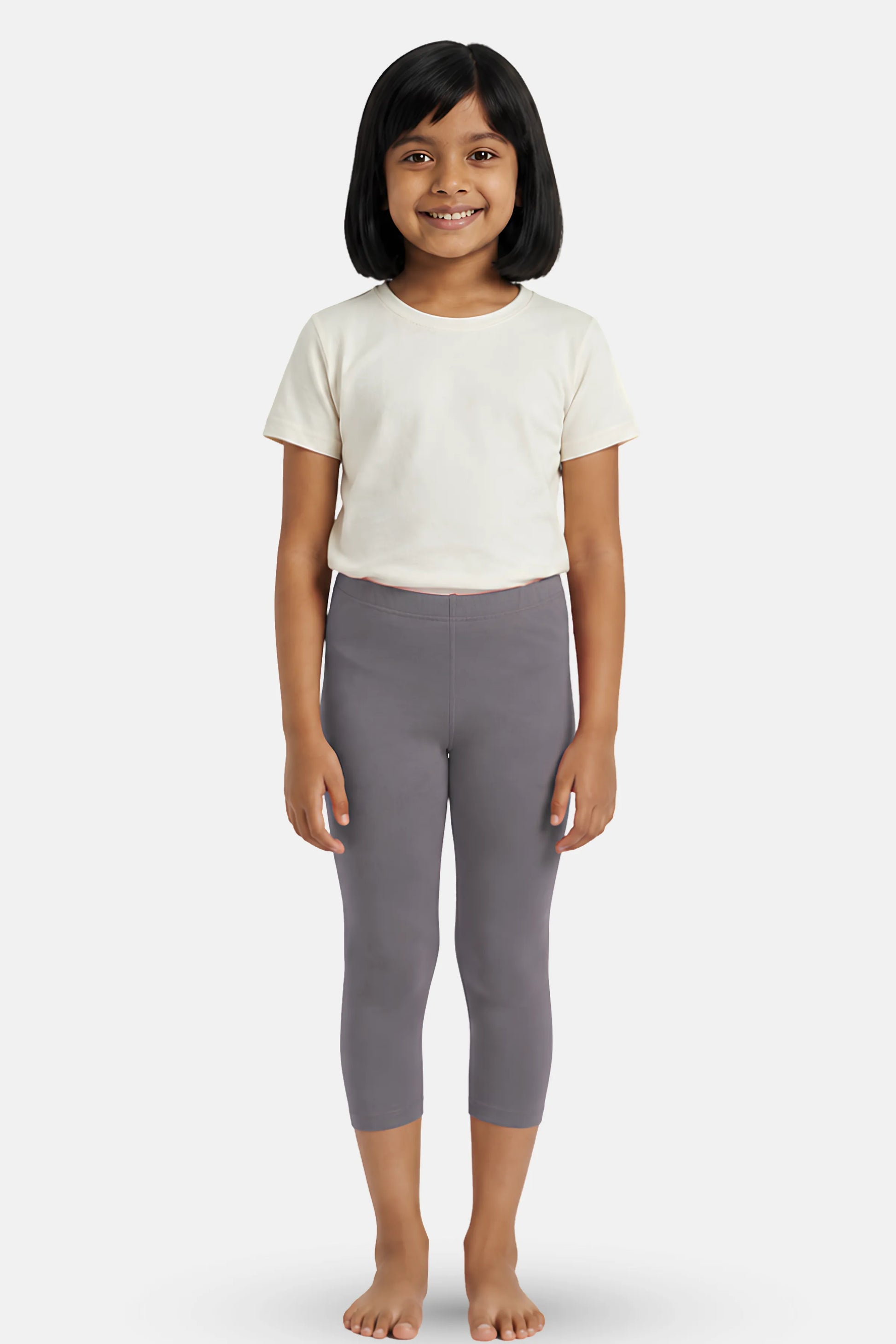 Flexi Fit Short Leggings Dark Pink- for girls
