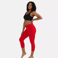 3 4th Leggings Red Color