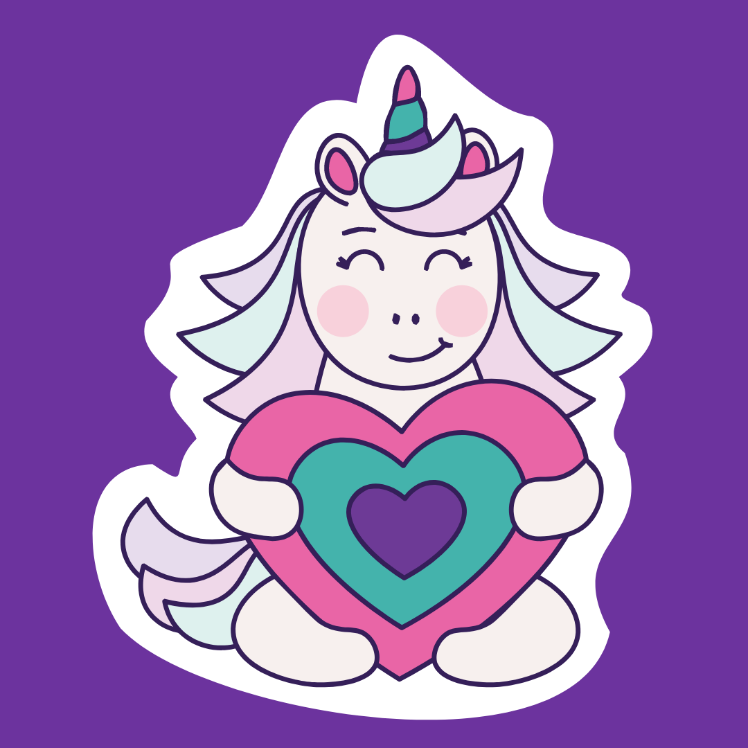 My Magical Friend Loveable Unicorn Stickers