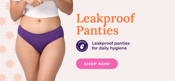 Leakproof panties for daily hygiene