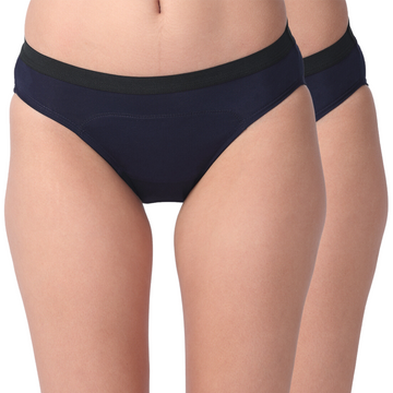 Pack of 2 Modal Period Panty Hipsters