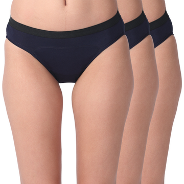 Pack of 3 Modal Period Panty Hipsters