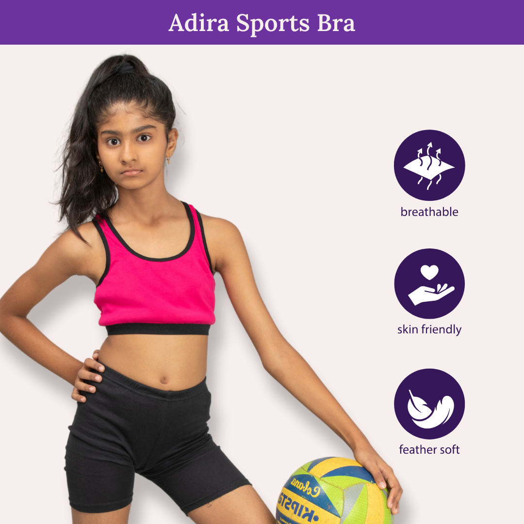 Benefits Of Adira Teen Sports Bra