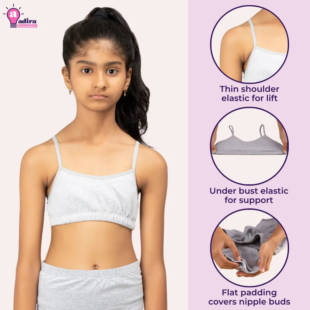 Adira Cotton Teenager Bra Features