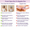 Adira Front Open Bra Vs Regular Bra