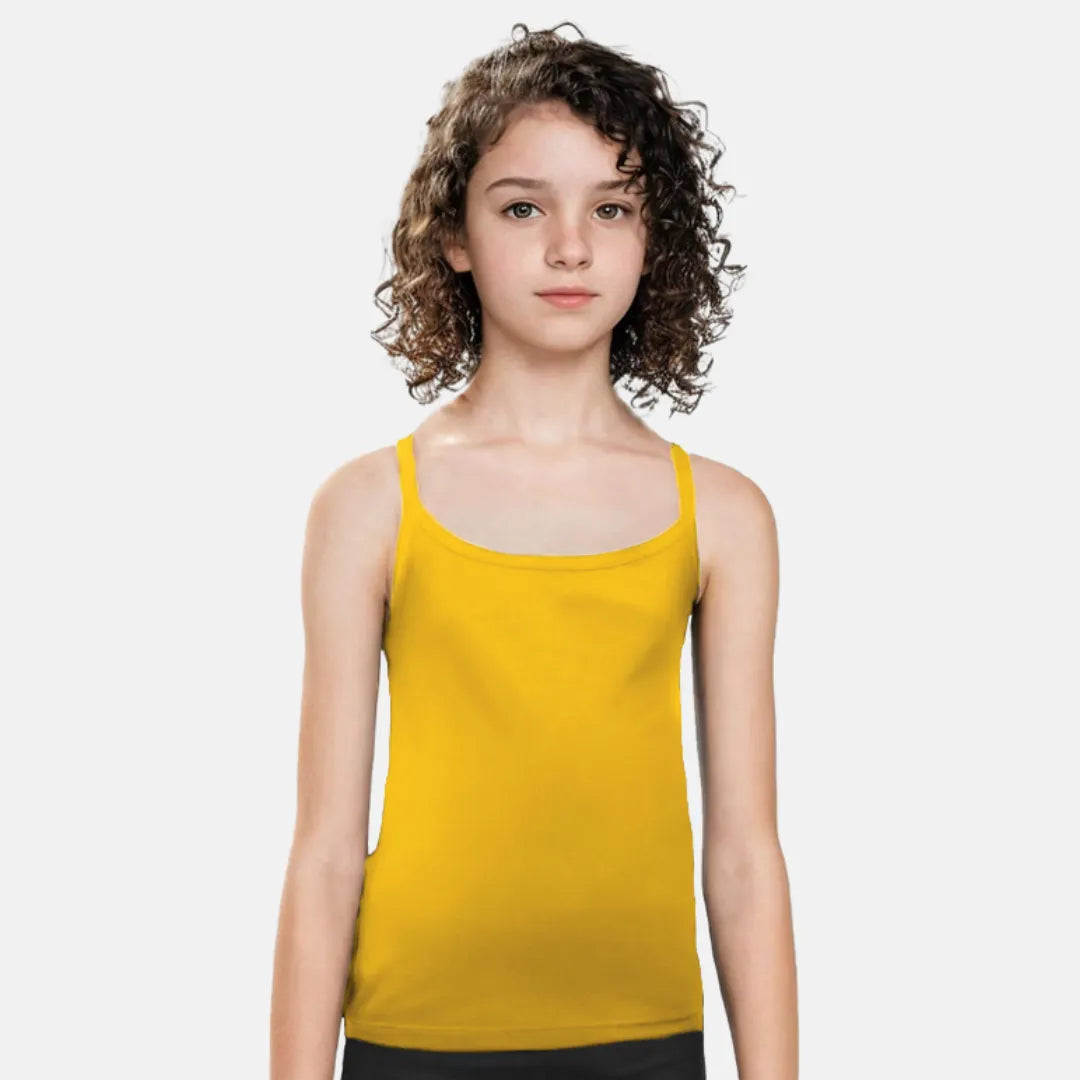 Adira Padded Tank Top Mustard