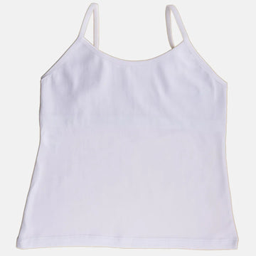 Adira Padded Tank Top White