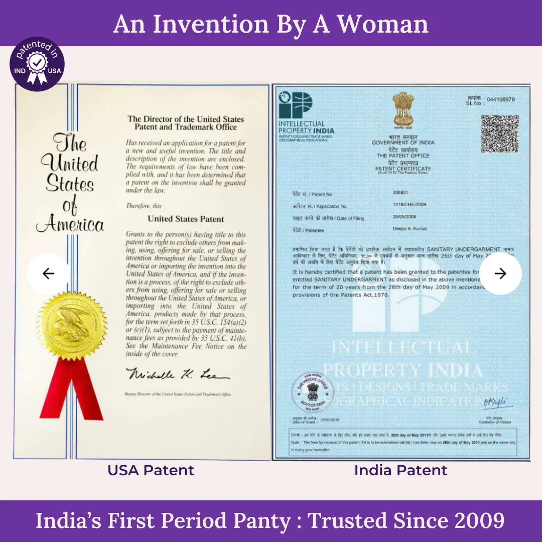 An Invention By A Woman: India’s First Period Panty - Trusted Since 2009