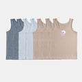 Baby Girl Sleeveless Vests Mixed Color Vests 7 Pack