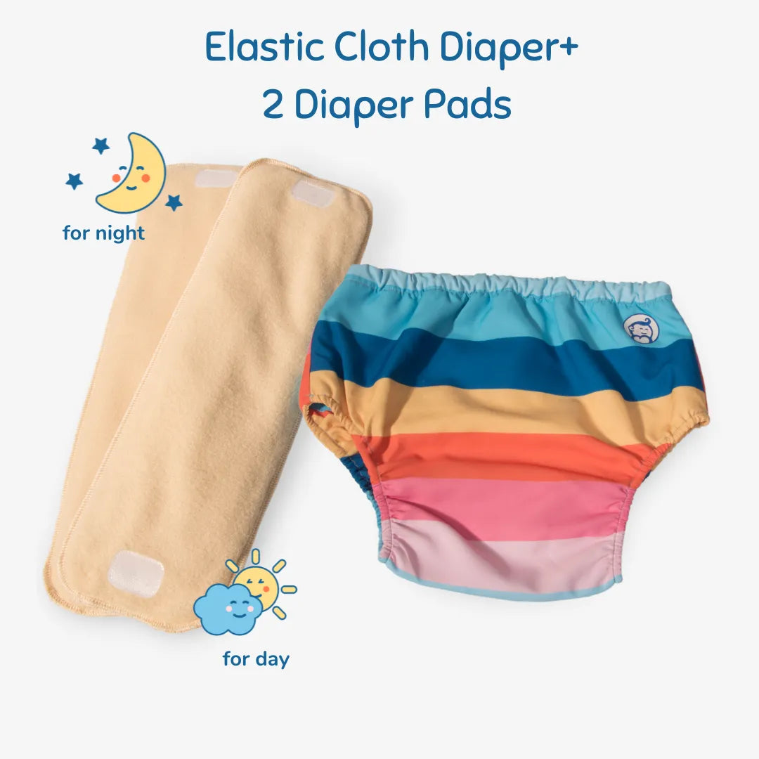 Baby Munkin Striper - Elastic-1