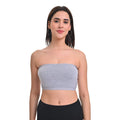 Bandeau Bra For Women Grey