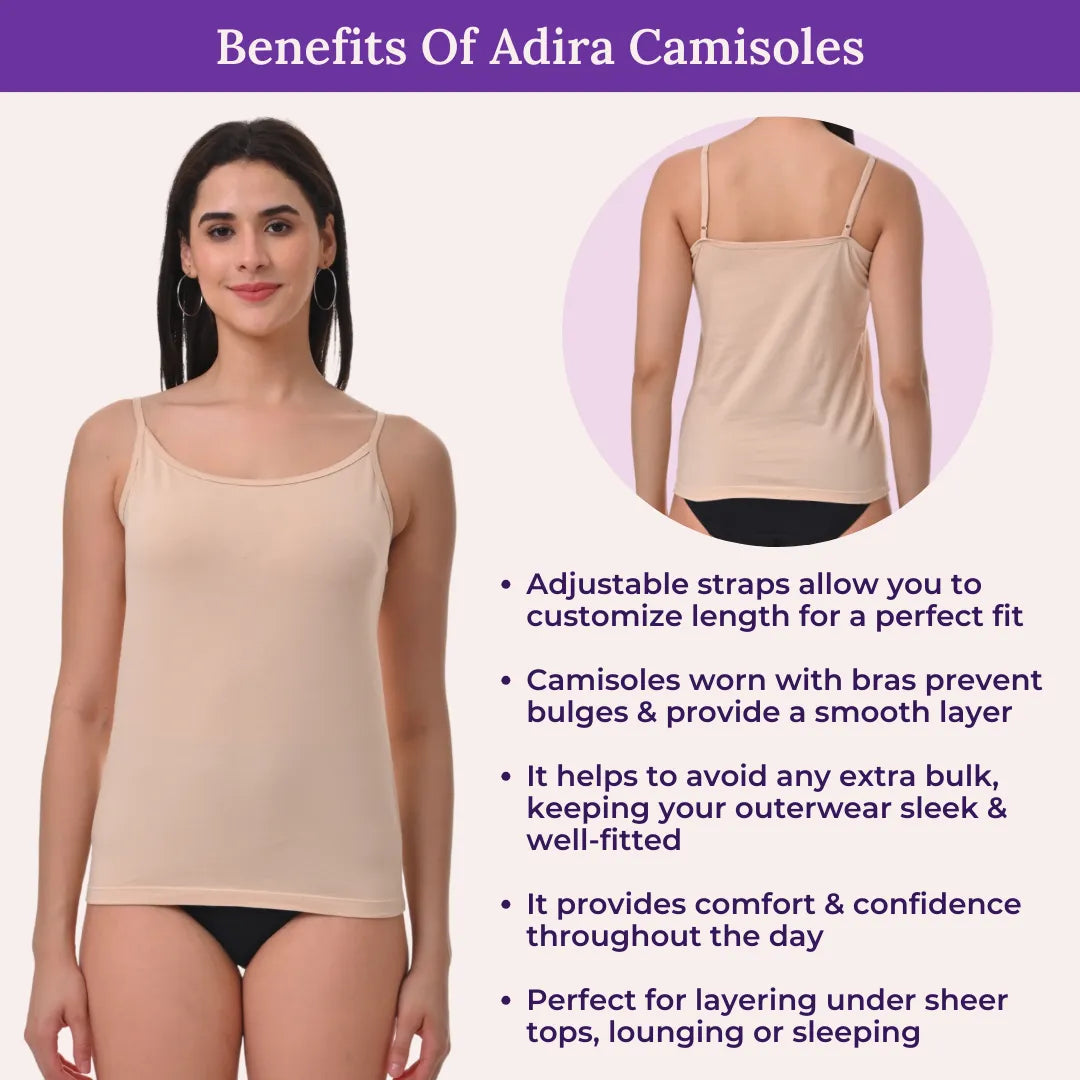 Benefits Of Adira Camisole Adjustable Strap