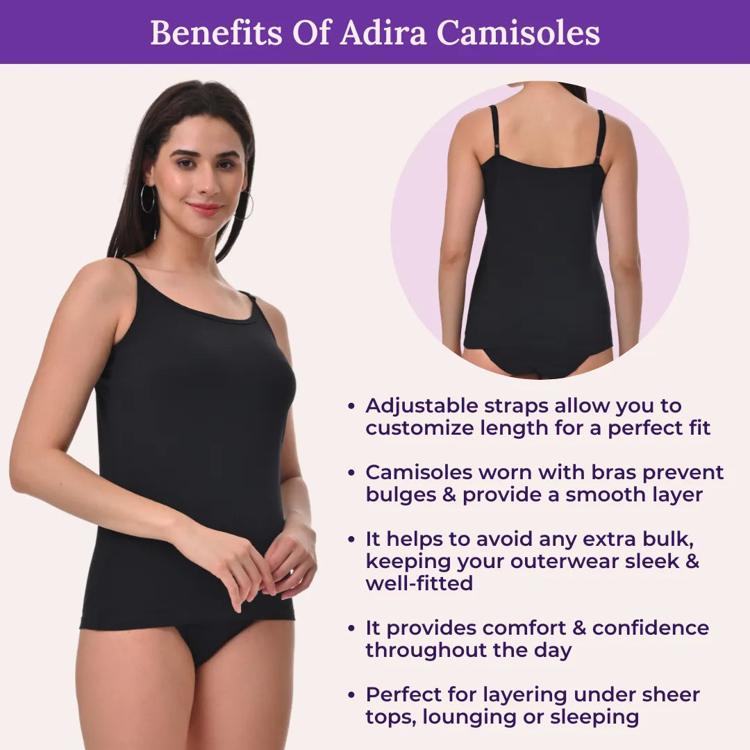 Benefits Of Adira Camisole Adjustable Strap