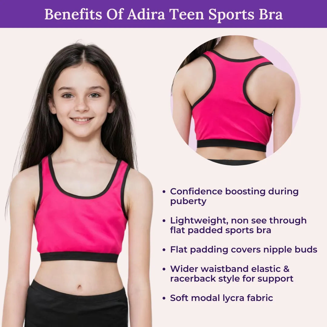 Benefits Of Adira Teen Sports Bra