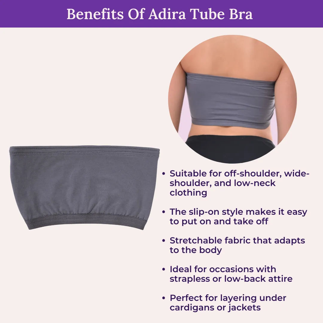 Benefits Of Adira Teen Tube Bra 