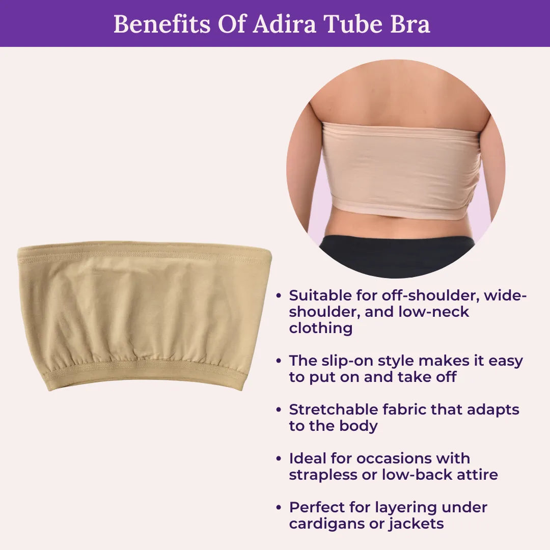 Benefits Of Adira Teen Tube Bra 