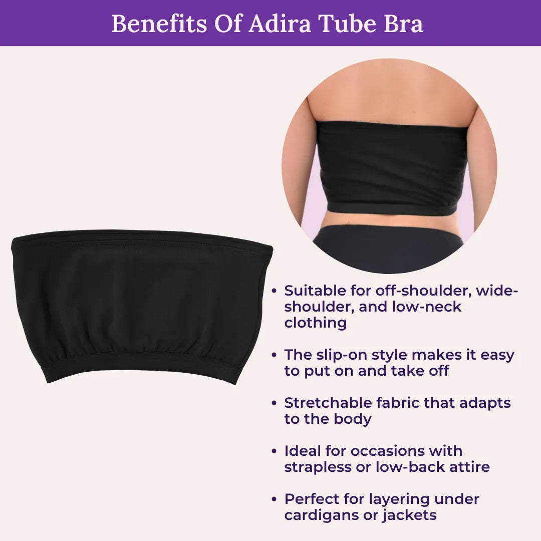 Benefits Of Adira Teen Tube Bra