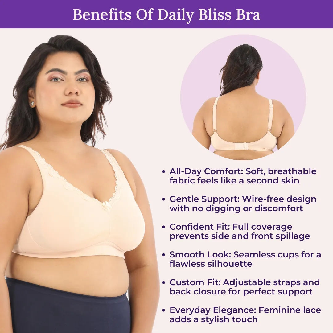 Benefits Of Daily Bliss Bra - Skin