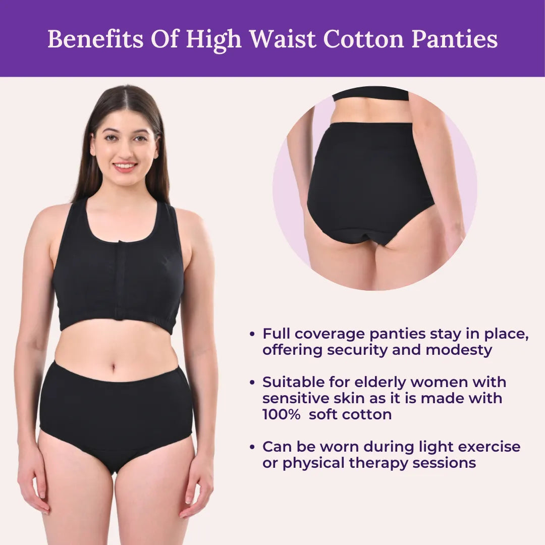 Benefits Of  High Waist Cotton Panties For Elderly