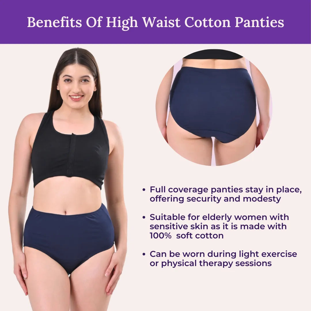 Benefits Of  High Waist Cotton Panties For Elderly