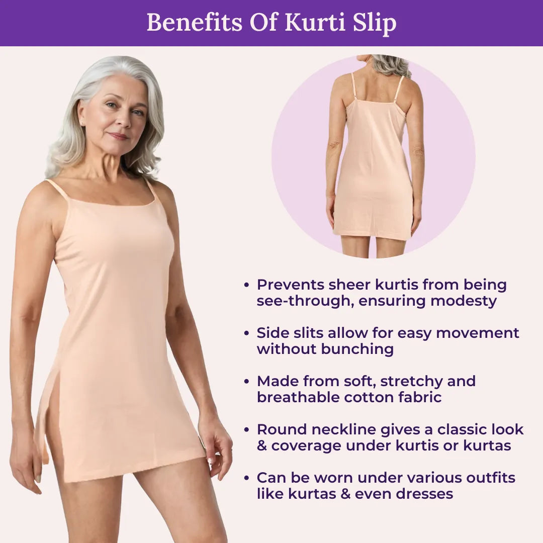 Benefits Of Kurti Slip Adjustable Strap For Elderly