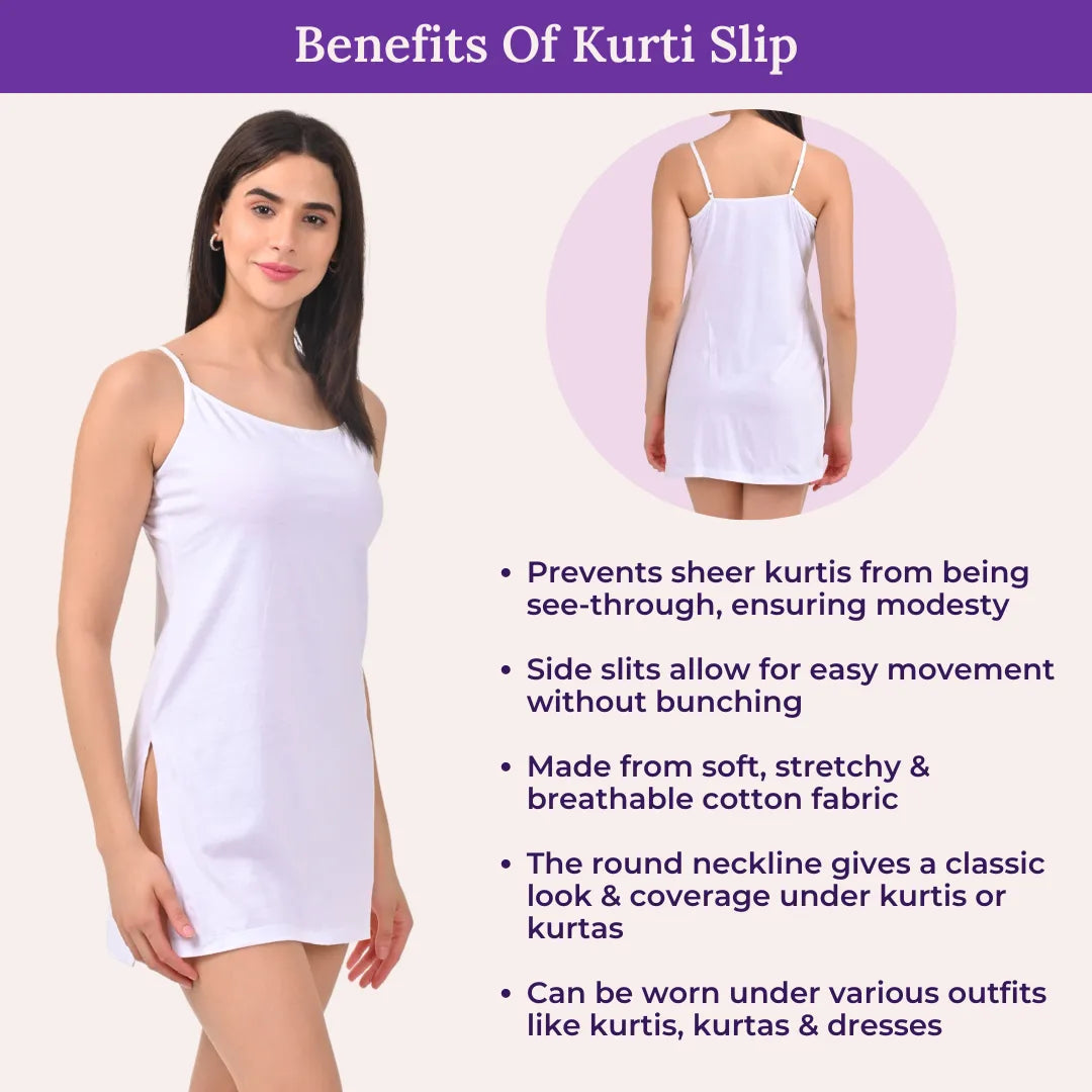 Benefits Of Kurti Slip Adjustable Strap