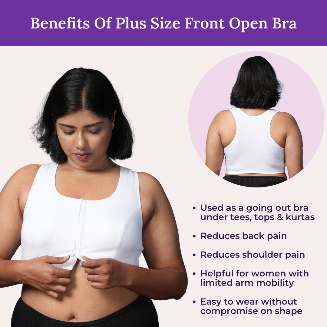Benefits Of Plus Size Front Open Bra
