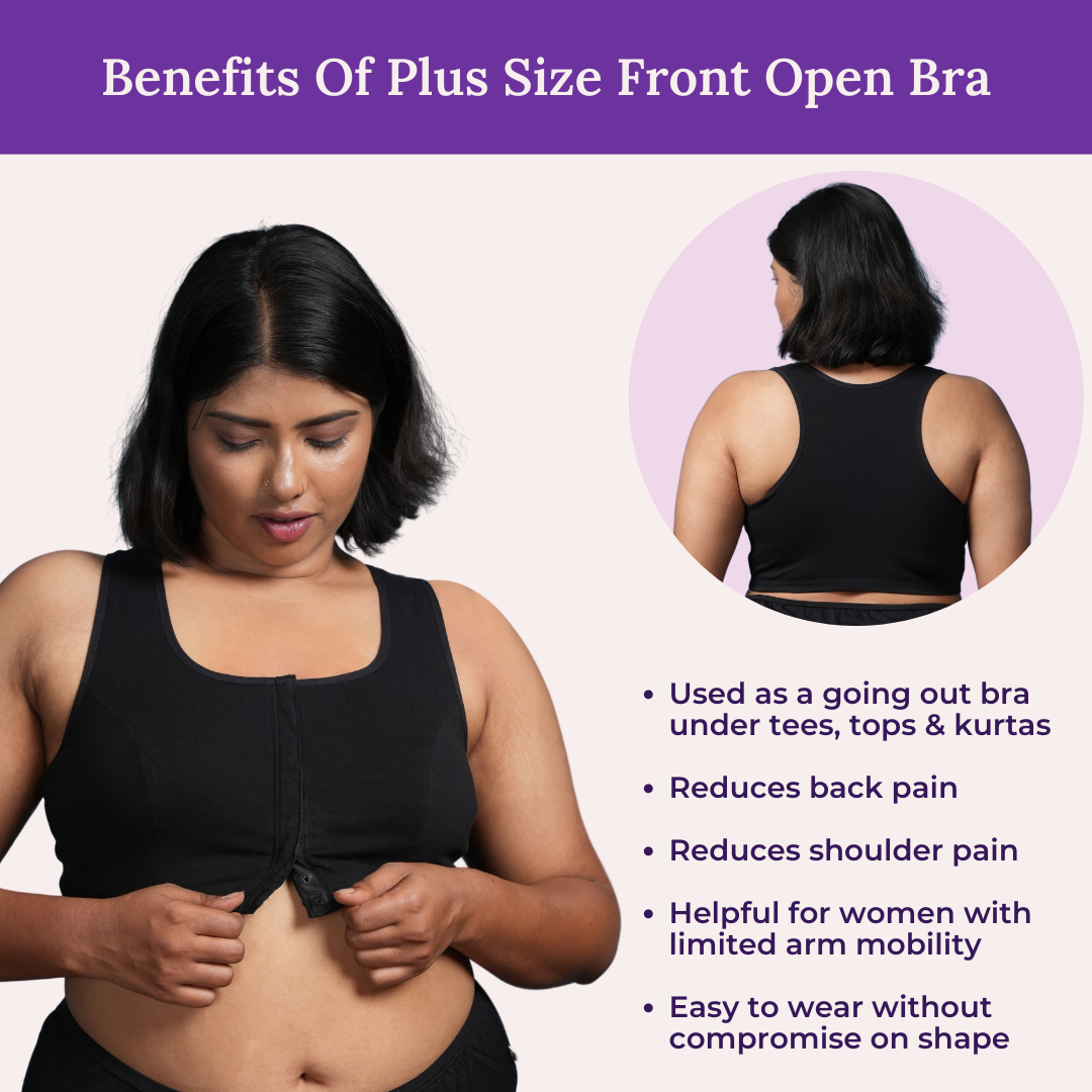 Benefits Of Plus Size Front Open Bra